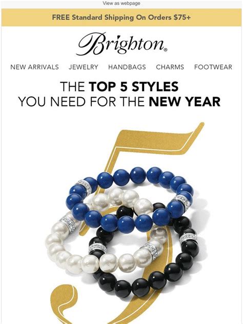 Brighton com - Interlok Braid Collar Necklace. $62. Interlok Braid Small Hoop Earrings. $58. Stratford Watch. $168. Viewing 44 of 172. Shop Brighton's Interlok Collection to find the perfect jewelry, handbags, accessories, and more. Visit us today to find your local Brighton store! 
